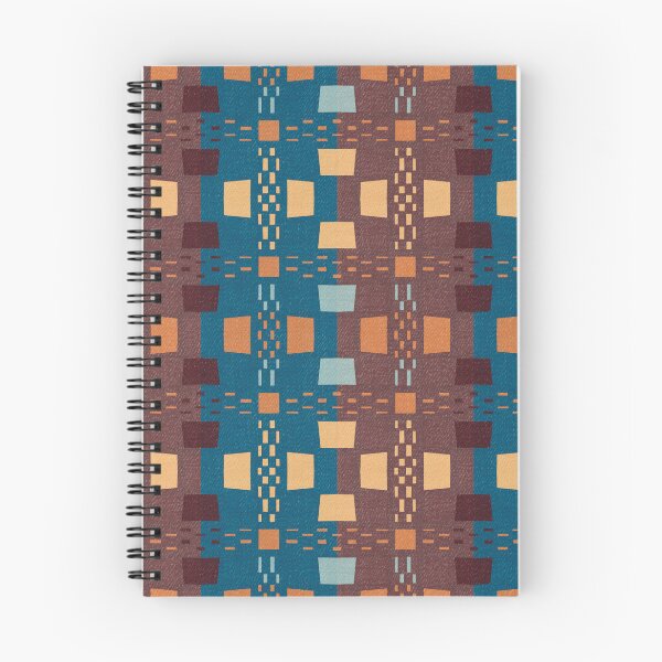 Item preview, Cozy Plaid Rust Teal and Butter designed and sold by AKateWillett.