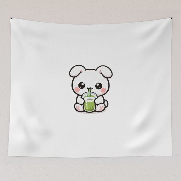 Item preview, Kawaii Matcha Bunny – Adorable Minimalist Design designed and sold by Ars Viva.