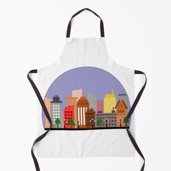 Item preview, Colorful City Skyline Urban Design designed and sold by STOXT.