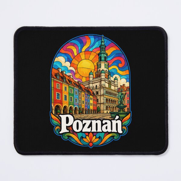 Item preview, Poznan City Poland Stained Glass Art designed and sold by TomFrontierArt.