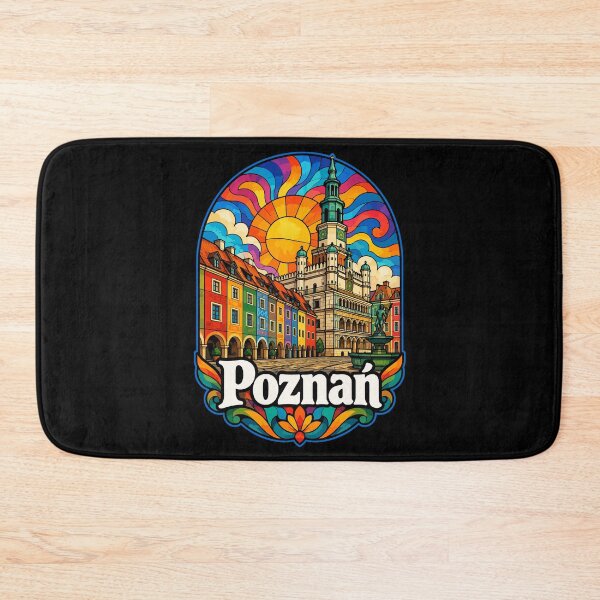 Item preview, Poznan City Poland Stained Glass Art designed and sold by TomFrontierArt.