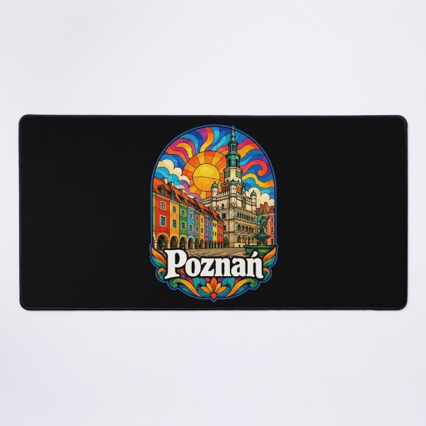 Item preview, Poznan City Poland Stained Glass Art designed and sold by TomFrontierArt.