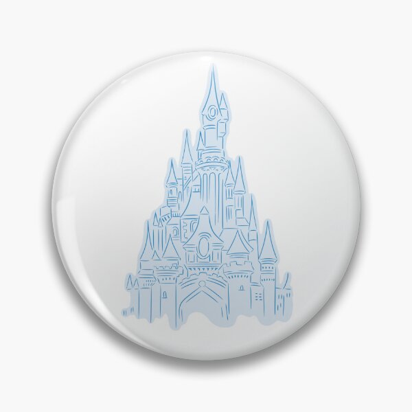 Item preview, Pastel Blue Fairytale Castle designed and sold by mafervicenttin.
