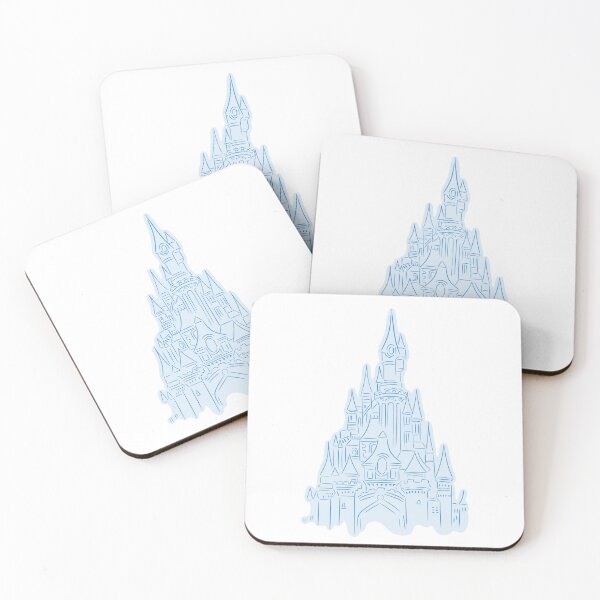 Item preview, Pastel Blue Fairytale Castle designed and sold by mafervicenttin.