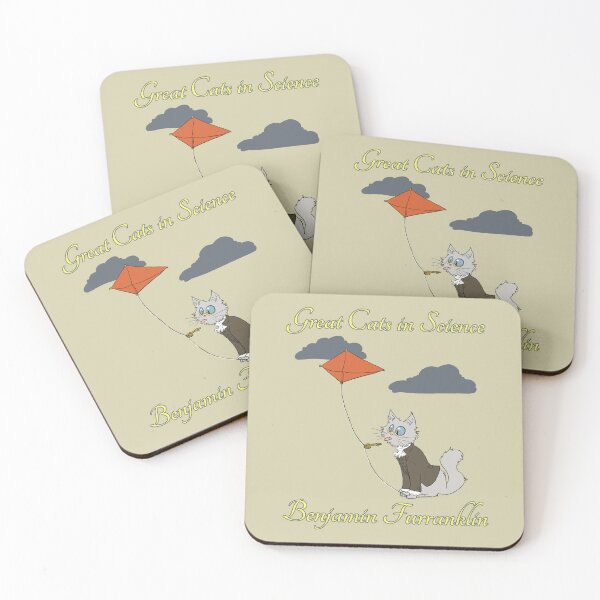 Item preview, Great Cats in Science - Benjamin Furranklin designed and sold by T.K. Arispe.