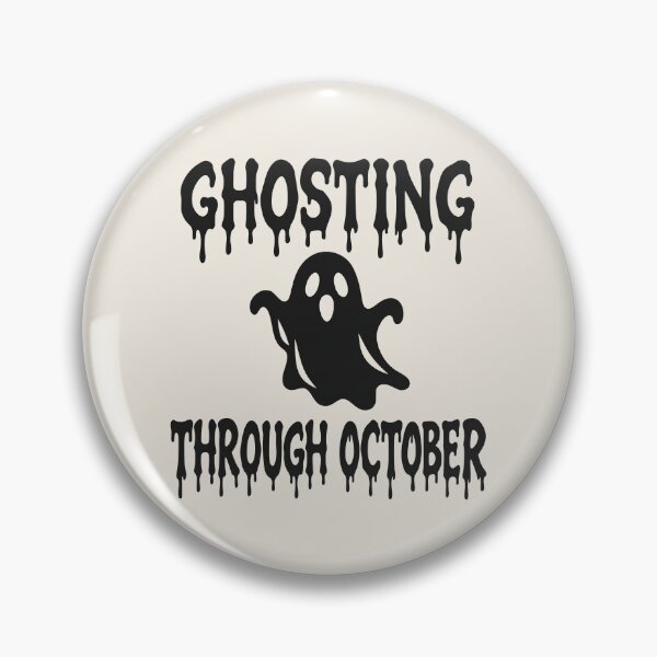 Item preview, Ghosting Through October Spooky Season Ghost designed and sold by MavtM.