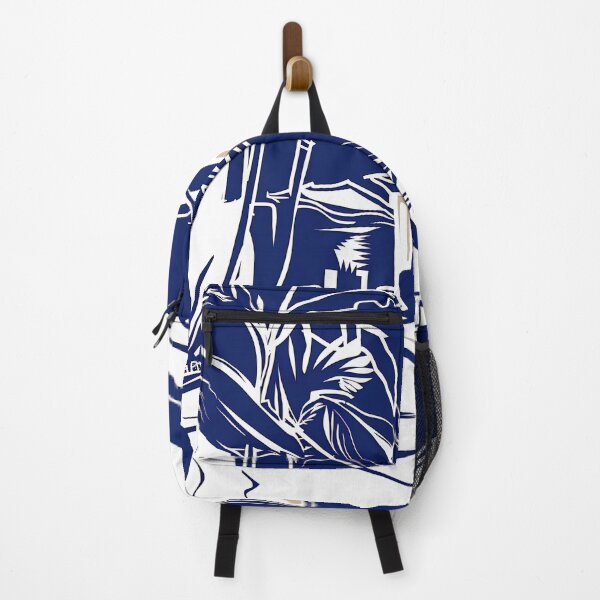 Item preview, Denpasar, city - Blue Abstract Art designed and sold by shadow-bloom.