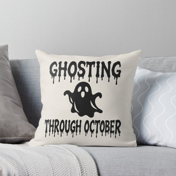 Item preview, Ghosting Through October Spooky Season Ghost designed and sold by MavtM.