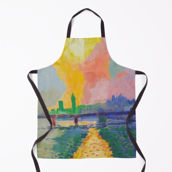Item preview, Charing cross, Thames River London skyline after the storm landscape painting print by Andre Derain designed and sold by Jéanpaul Ferro.