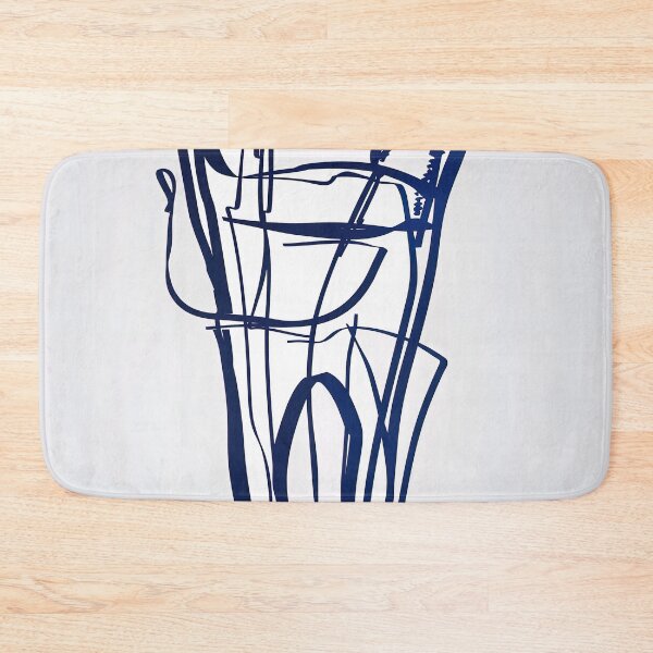 Item preview, Dentist - Blue Abstract Art designed and sold by shadow-bloom.