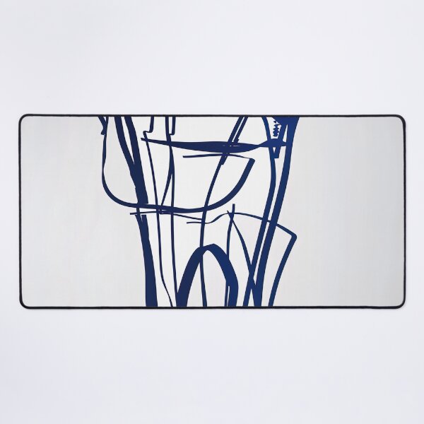 Item preview, Dentist - Blue Abstract Art designed and sold by shadow-bloom.
