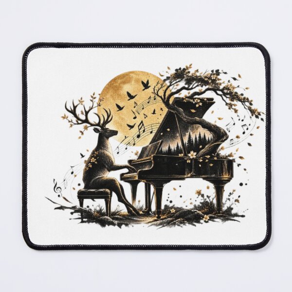 Item preview, Deer Piano Melody designed and sold by TATOXIDE.