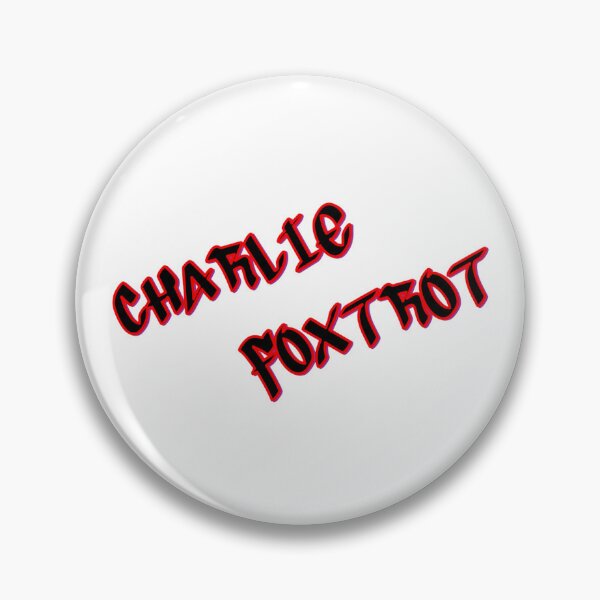 Item preview, CHARLIE FOXTROT designed and sold by InkShiftLabs.