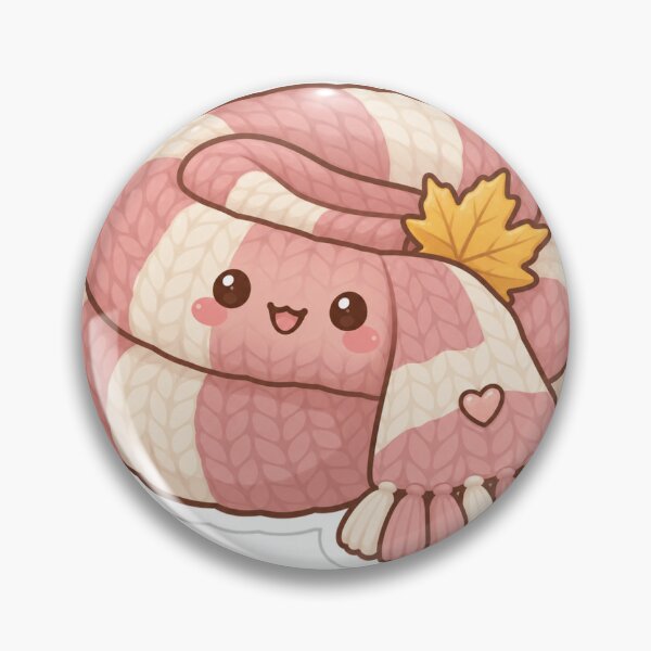 Item preview, Cute Pink Autumn Scarf designed and sold by Stetho & Coffee.