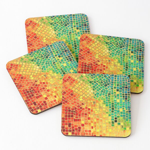 Item preview, Colourful Tile Pattern designed and sold by stevepriest.