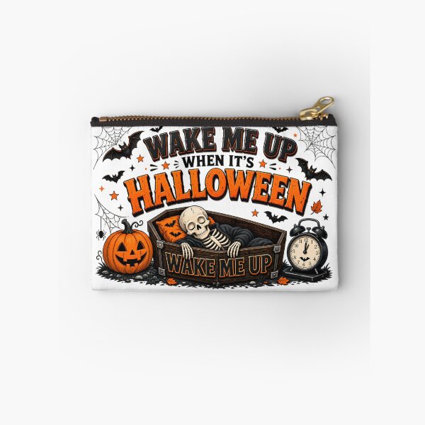 Item preview, WAKE ME UP WHEN IT’S HALLOWEEN designed and sold by zakvisuals.