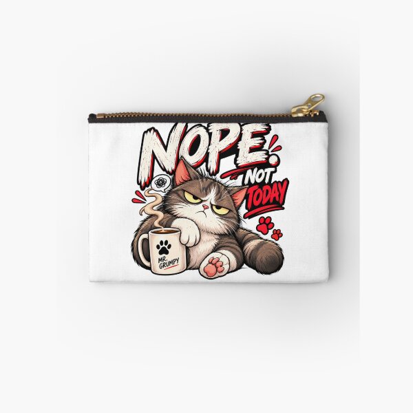 Item preview, Mr. Grumpy – Nope. Not Today. – Funny Grumpy Cat designed and sold by Strongermind.