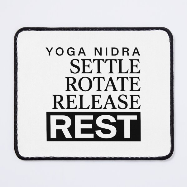 Item preview, Yoga Nidra Sequence Settle Rotate Release Then Rest designed and sold by Osmose-Studio.