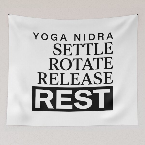 Item preview, Yoga Nidra Sequence Settle Rotate Release Then Rest designed and sold by Osmose-Studio.