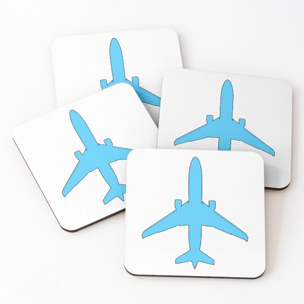 Item preview, Blue Airplane Travel Aviation Design designed and sold by STOXT.