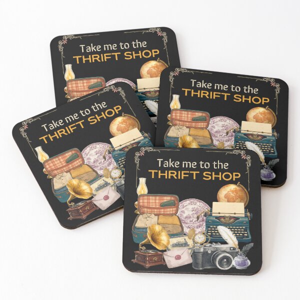 Item preview, Take Me to The Thrift Shop Vintage Nostalgia Gift Ideas designed and sold by Wordfall.