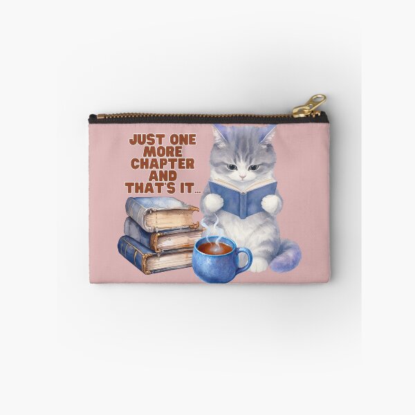 Item preview, Book Lover Cat – Books, Coffee & Cozy Vibes designed and sold by OLYUS.