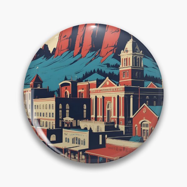 Item preview, North Eagle Butte South Dakota Vintage Travel designed and sold by TravelersGems.