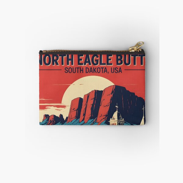 Item preview, North Eagle Butte South Dakota Vintage Travel designed and sold by TravelersGems.