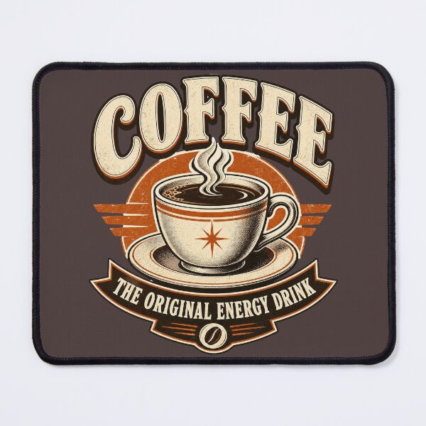 Item preview, Retro Coffee Lover | Coffee The Original Energy Drink designed and sold by Graphic Vibe Designs.