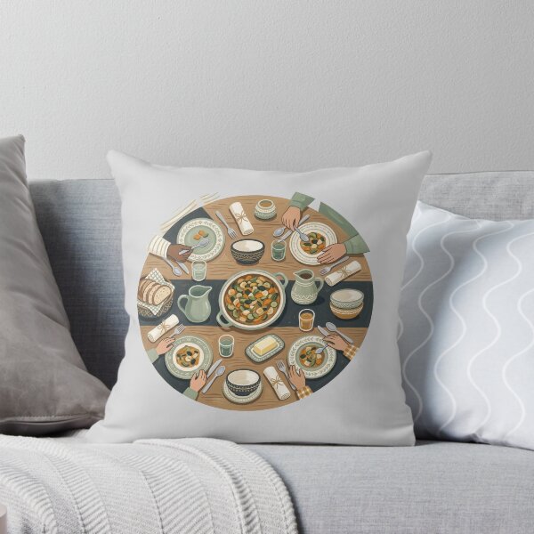 Item preview, Family Table Shared Meal From Above designed and sold by hattie's.