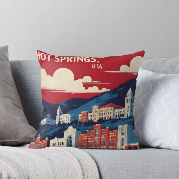 Item preview, Hot Springs South Dakota Vintage Travel Tourism designed and sold by TravelersGems.