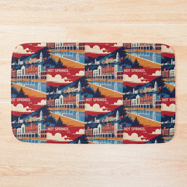 Item preview, Hot Springs South Dakota Vintage Travel Tourism designed and sold by TravelersGems.