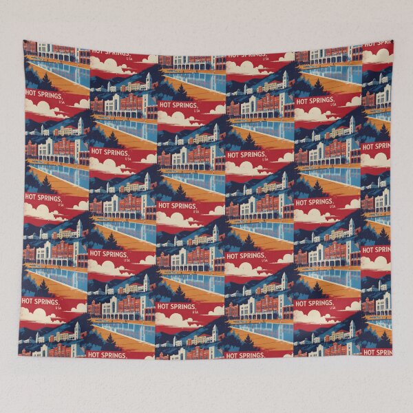 Item preview, Hot Springs South Dakota Vintage Travel Tourism designed and sold by TravelersGems.