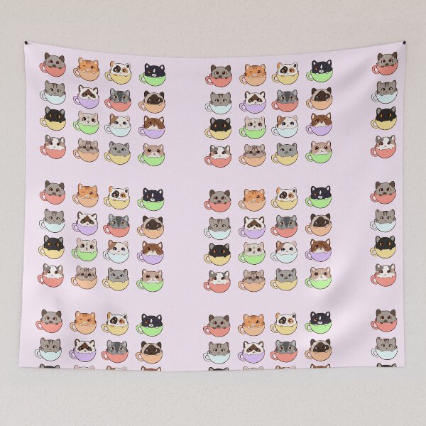 Item preview, Tea Cats designed and sold by starlit-art.