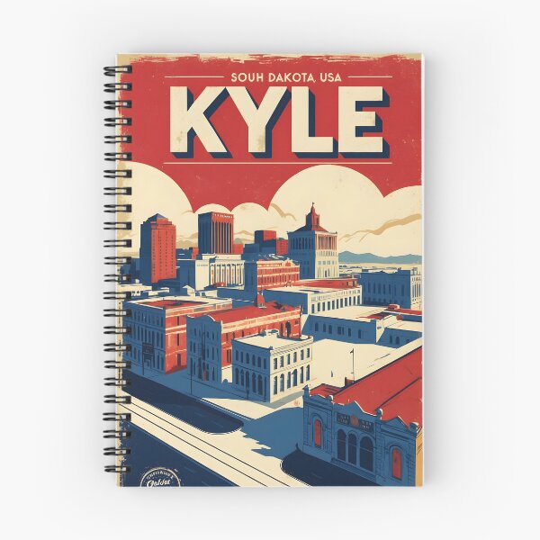 Item preview, Kyle South Dakota Vintage Travel Tourism designed and sold by TravelersGems.