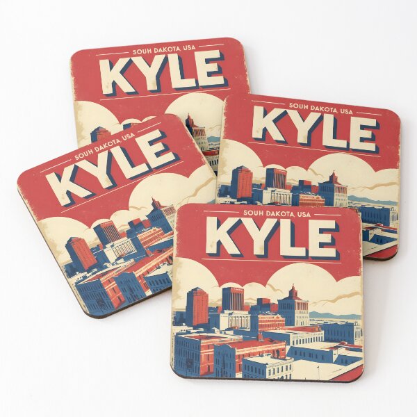 Item preview, Kyle South Dakota Vintage Travel Tourism designed and sold by TravelersGems.