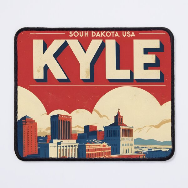 Item preview, Kyle South Dakota Vintage Travel Tourism designed and sold by TravelersGems.