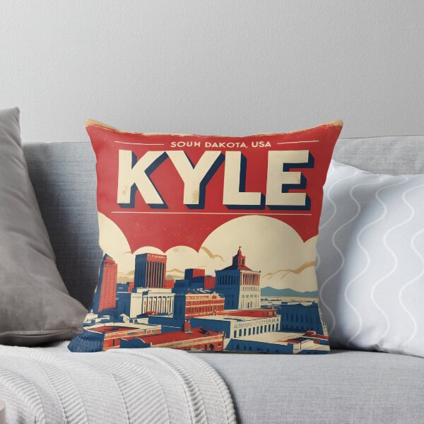 Item preview, Kyle South Dakota Vintage Travel Tourism designed and sold by TravelersGems.