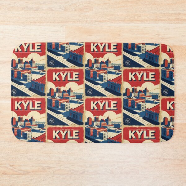 Item preview, Kyle South Dakota Vintage Travel Tourism designed and sold by TravelersGems.