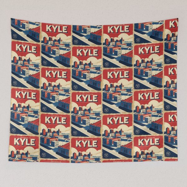 Item preview, Kyle South Dakota Vintage Travel Tourism designed and sold by TravelersGems.