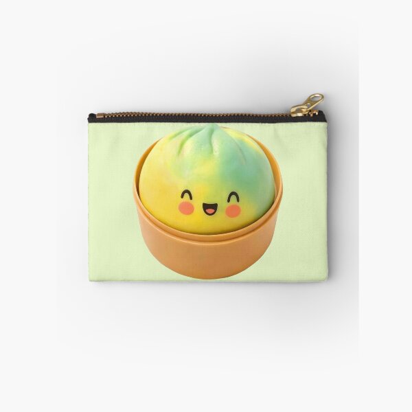 Item preview, Greenish Yellow Dumpling in Steamer Kawaii Toy designed and sold by EmeraldeaArt.
