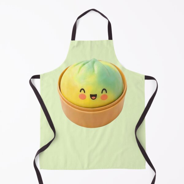 Item preview, Greenish Yellow Dumpling in Steamer Kawaii Toy designed and sold by EmeraldeaArt.