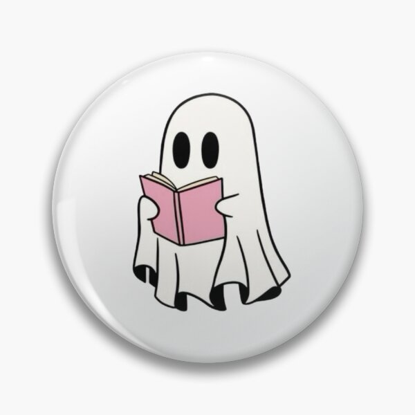 Item preview, Bookish Ghost – Cute Spooky Reader designed and sold by AandBCollective.