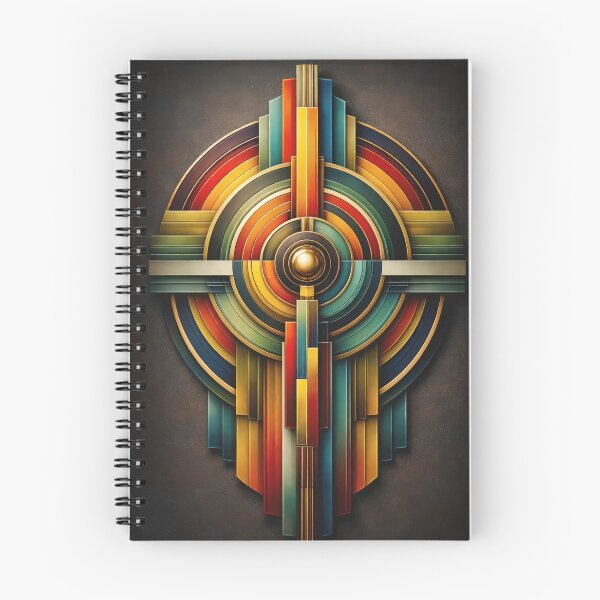 Item preview, Art Deco Sunrise designed and sold by nyesart.