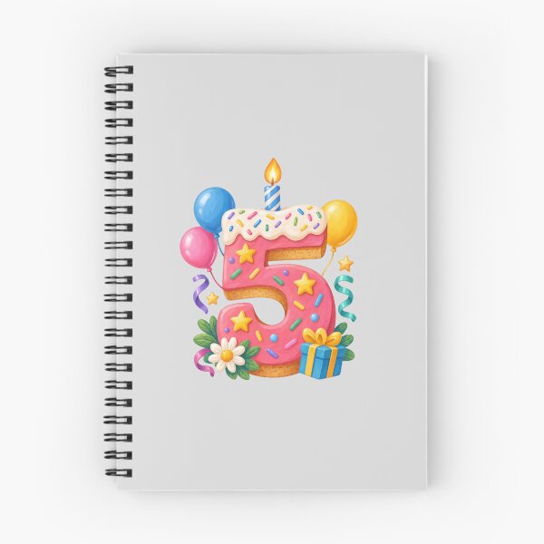 Item preview, Fifth Birthday Number Five Cake Design designed and sold by hattie's.