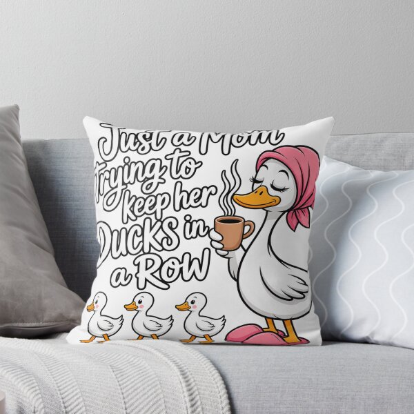 Item preview, Just a Mom trying to keep her Ducks in a Row designed and sold by DiasCreature.