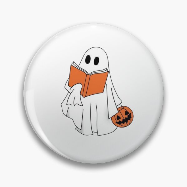 Item preview, Bookish Ghost – Cute Spooky Reader designed and sold by AandBCollective.