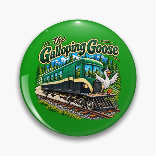 Item preview, The Galloping Goose Funny Railroad T-Shirt designed and sold by TZehrfeldPhotos.