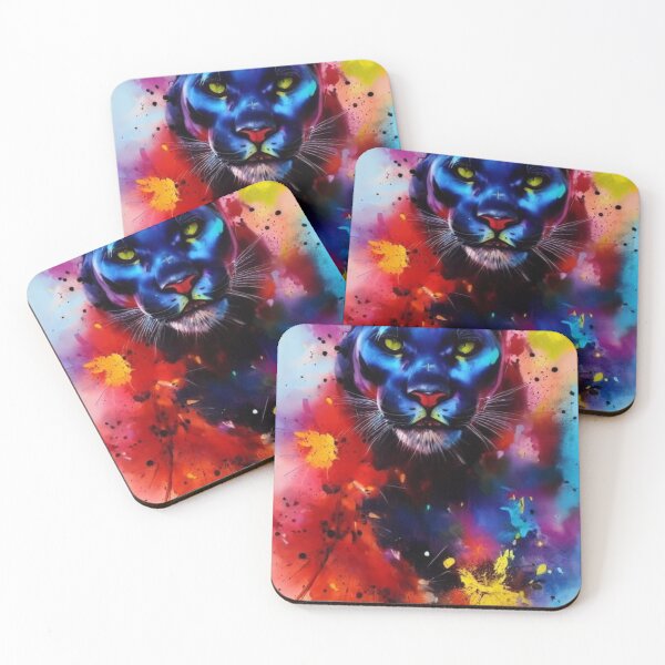 Item preview, Watercolored panther designed and sold by KingsArtworx 2.