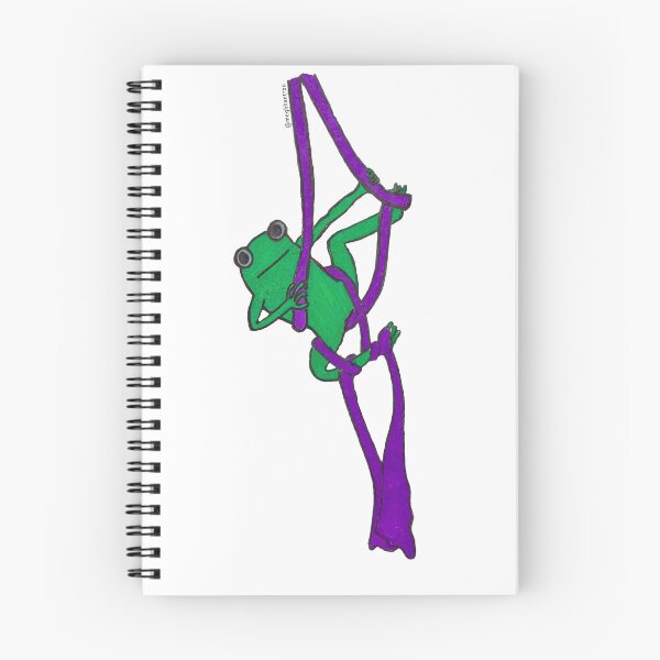 Item preview, Adventure Froggo does Aerial Fabric designed and sold by meghhantron.